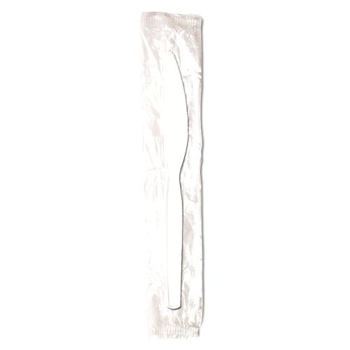 Dixie® Medium Weight, Individually Wrapped Polystyrene Knife